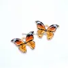 Charms 100pcs/ лот Colorf Butterfly Подвеска 21x15 мм эмалевое очарование животных подходит для Diy Craft Jewelry Make Drop Drhncy