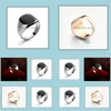 Solitaire Bague Hommes Anneaux Italina Pour Hommes Plaqué De Mode De Mariage En Acier Inoxydable Drop Delivery Bijoux Dhlcj