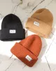 Beanie/Skull Caps Year Loose Big Head Knitted Hats For Women Outdoor Satin Warm Hats Beanie Caps Dome Hat Autumn Winter Hat Bonnet Femme Cap 230211