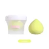 Wholesale Makeup Sponges Applicators Cotton with Box Can Peach Shape Large Size Fashion Cosmetic Powder Foundation Puff