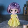 Dolls ICY DBS Blyth Middie Doll Joint Body 20CM Customized Doll Nude doll or Full Set Includes Clothes Shoes DIY Toy Gift for Girls 230211