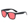 Mode coloré lunettes de soleil pour femmes hommes 54mm Designer carré lunettes extérieur UV400 Protection lunettes de soleil hommes dames avec étui