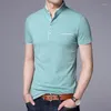 Męskie polo wysokiej jakości męskie koszulę polo męskie krótkie solidne koszule Camisa Masculina 2023 Casual Cotton Plus Size S-3xl Tops