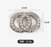 20 -stylowy projektant marki C podwójne litera broszki kobiety mężczyźni pary luksusowy kryształ kryształowy broszka kryształowy garnitur pinowe modne akcesoria biżuterii