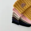 Berretti 2023 Coreano Del Fumetto Dell'orso Del Ricamo Del Cappello Del Bambino Morbido Caldo Capretti Delle Ragazze Dei Ragazzi Cap Beanie Autunno Inverno Lavorato A Maglia Per Bambini Gorras