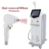 Itens de beleza 808nm Diodo a laser Sistema de remoção de cabelo de gelo permanente Epilador permanente Equipamento de beleza profissional de alta velocidade