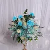 Dekoratif Çiçekler Yapay İpek Çiçek Top Raf Düğün Merkezi Lüks Zemin Masa Dekor Parti Malzemeleri DIY Craft