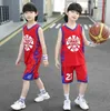 Ensembles de vêtements y Toddler tenues pour enfants Suite Summer Summer Children Boys Filles Basketball Vêtements Set Fashion Loison Vest Shorts PCSET