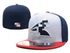 Cała drużyna Więcej czapek baseballowych Casquette Fitted Hat Men Sport Baseball Caps Haft Golf Sun Hat Kobiet Regulowane Hats Hats