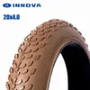 s INNOVA 20x4.0 Fat Snow WIRE Neumático Original Negro Azul Verde Bicicleta eléctrica Neumático 20x4 MTB Bicicleta Accesorio y tubo 0213