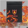 Storage Bags Fire/Smoke/Water Resistant Document Bag Easy Carry Handle Pouch Money Safe Rc Protecting Spare Part Drop Delivery Home Dhvja