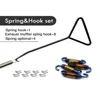 Peças do coletor SpringsHooks Link Motorcycle Monting Tubs Springs3763944