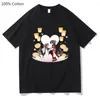 Damen T-Shirts Heaven Officials Blessing Tian Guan Ci Fu TGCF Ästhetische T-Shirts FRAUEN Baumwolle Mode Cartoon High Street Kawaii