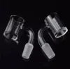 Hoge kwaliteit XL platte top 10mm 14mm 18mm quartz banger nagel met 5mm dikke onderdomloze quartz spijker voor glazen water pijp bongs