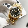 Boîtier de montre mécanique automatique, avec diamant et saphir, étanche à 100m, en acier inoxydable, 32mm, montre de luxe