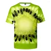 Men's T Shirts 2023 T-shirt Summer Sweat-absorbent And Easy To Dry Fruit Skin 3D Digital Printing