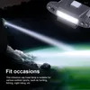 Scheinwerfer Scheinwerfer COB Cap Induktive wiederaufladbare Freisprech-Stirnlampe Runing