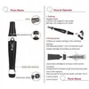 Beauty Microneedle Roller Nuevo A7 Dr Derma Pen System Longitudes de aguja ajustables 0.5Mm2.5Mm Sello eléctrico Micro Dermmapen Drop Delive Dhq75