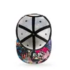 Czapki czapki z czapką dla mężczyzn Graffiti Hip Hop Baseball Women Streetwear Trucker Hat Wzór oka płaski słońce Cool Gorras 230214