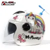 Casques De Cyclisme Casque De Moto À Face Ouverte Pour Enfants Casque Moto Super Léger Enfants Équitation Casques De Motocross Casque De Moto Capacete Moto J230213