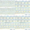 Kristal 8 mm natuursteen gefacetteerd witte opalite kwarts losse kralen 15 streng 4 6 8 10 12 mm pick maat voor sieraden druppel dhgarden dhkd7