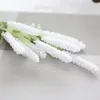 Decorative Flowers 5pcs 8Colors 51cm PE Foam Lavender Artificial Flower Green Plant DIY Wedding Decoration Home Party Bouquet