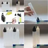 梱包ボトル50PCS/ロットワイドネック30mlペンシェイプボトルプラスチックドロッパー空の空のスタイルe液体ドロップデリバリーオフィススクールビジネスDH3J4