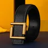 Fashion Men Design Belt Classic Vintage Lychee Grain Letter Buckle Women Decorative Belts Width 3.8cm Luxury Designer Formal Casual Belt