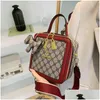 Evening Bags Factory Discount 66 Off Per Female 2022 Fashion Printed Small Square Bag Versatile Net Red Temperament Single Shoder Me Dhdjd