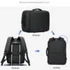 School Bags VORMOR Brand Laptop Backpack Men 14 15.6 inch Waterproof School Backpacks USB Charging Business Male Travel Bag 230214