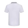 Designer men's Polo shirt black and white light luxury short sleeve stitching 100% cotton classic embroidery alphabet business casual lapel fashion slim fit3XL#99
