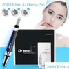 Beauté Microneedle Roller Nouveau A7 Dr Derma Pen System Longueurs d'aiguille réglables 0.5Mm2.5Mm Timbre électrique Micro Dermmapen Drop Delive Dhq75