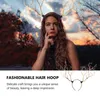 Hoop oorbellen Hoofdband Deer Antler Branch Antlers Tree Cosplay Halloween Horn Elk Christmas Fairy Hair Horns Headpiece kostuumoren