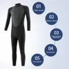 Wetsuits Drysuits Men Full Bodysuit Wetsuit 3mm Diving Suit Stretchy Swimming Surfing Snorkeling Kayaking Sports Clothing Wet Suit Equipment 230213