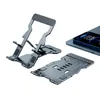 Aluminum Alloy Mobile Phone Holders Bracket Portable Folding Desktop Metal Lazy Can Freely Adjust The Tablet Bracket Base