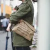 Mensjackor Maden M65 för män Army Green Oversize Denim Jacket Militär vintage Casual Windbreaker Solid Coat Clothro Loose 230214