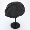 Berets 2023 Peaky Blinders Hat Beret achthoekige schilder Sboy British Spring en Autumn Men