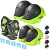 Body Braces & Supports Children's Skateboard Roller Skating Balance Car Riding Protective Gear Skating Sports 6-Piece Protective Gear Children Sports