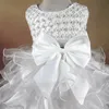 Abiti da ragazza Baby Princess Dress Pearl Infant Toddler a strati Vintage Vestido Party Birthday Ball Gown Xmas Clothes 17Y 230214