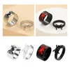 Cluster anneaux 2 pièces / set Personnalize Promise Couple Couple de bague de fiançailles Bands de mariage pour lui et son whitecluster noir ELOI22