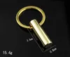 10PCSlot Mini Gold KeyChain Bottle Opener EDC Tool Keychain Keyring Keyfob Gift Key Holder Opener