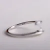 Bröllopsringar Vintage Crystal Beads Knuckle Ring for Woman Statement Smycken Böhmen Geometrisk finger Kvinnlig grossist