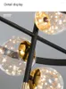 Chandeliers Modern Bedroom Chandelier Black Gold Home Lighting For Living Room Loft Dining Ring Led Pendant Ceiling Lamp Smart Decoration