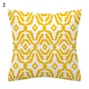 Taie d'oreiller marque nordique géométrie jaune housses de coussin mode moderne Art abstrait oreillers canapé voiture canapé jet décoratif