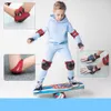 Body Braces & Supports Children's Skateboard Roller Skating Balance Car Riding Protective Gear Skating Sports 6-Piece Protective Gear Children Sports