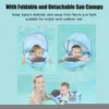 Inflatable Floats tubes Mambobaby 17 Types Noninflatable Newborn Baby Swimming Float Lying Swimming Ring Pool Toys Swim Trainer Floater J230214