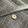 Designer Bag Luxury Stotes Womens Handv￤skor axelv￤ska Onthego Tote Bag Crossbody Flower Ladies Casual ￤kta l￤derv￤ska Kvinnlig matt Krokodilm￶nster 3 Sixz