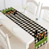 Easter Table Runner 30*182cm Linen Single Printed Spring Summer Seasonal Holiday Kitchen Dining Table Decoration