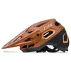 Cykelhjälmar Batfox New Cycling DH MTB Cykelhjälm IntegrallyMolded Road Mountain Bike Helmets Ultralight CE Racing Riding Cycling Helmet J230213