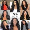Hair pieces Unice Brazilian Body Wave 3 Bundles With Lace Frontal Clre 13x4 Free Part 100 Human with 230214